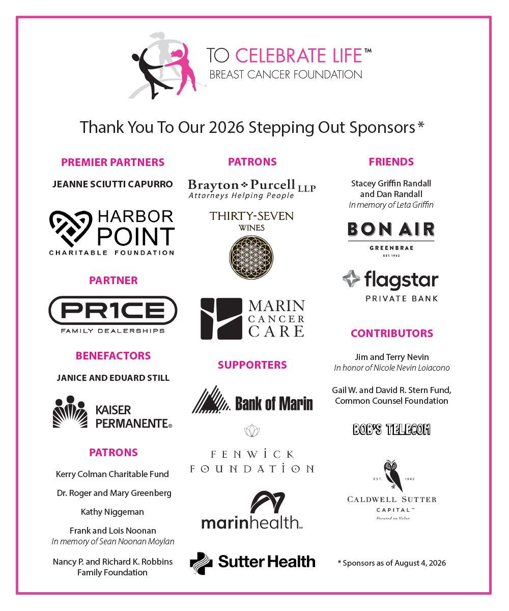 THANK YOU TO OUR GENEROUS SPONSORS!